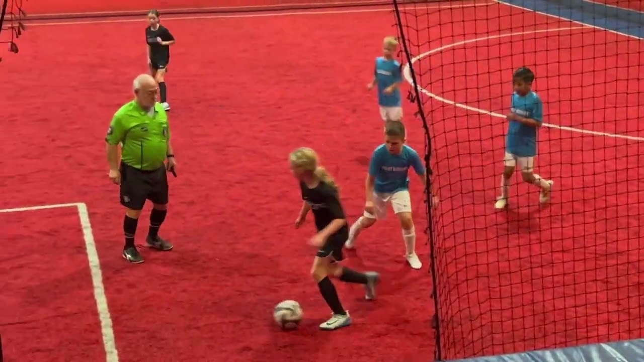 World Class Football Club 2015 girls vs Jersey Kickers. Winter 1 2024