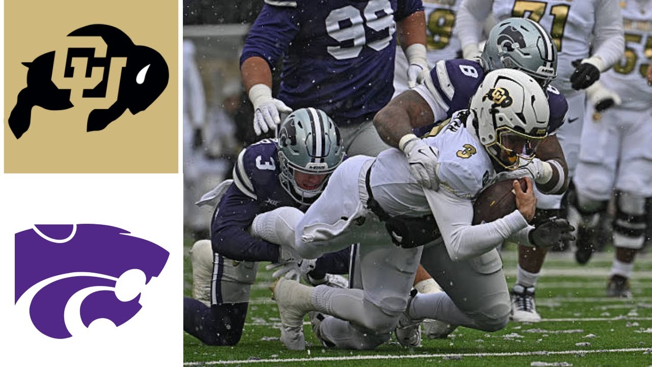 Лучшие моменты матча Колорадо против Канзас Стэйт | 14-я неделя студенческого футбола 2025 года