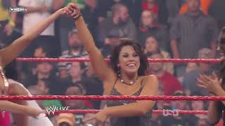 WWE Raw 2009 Team Mickie James vs Team Michelle McCool