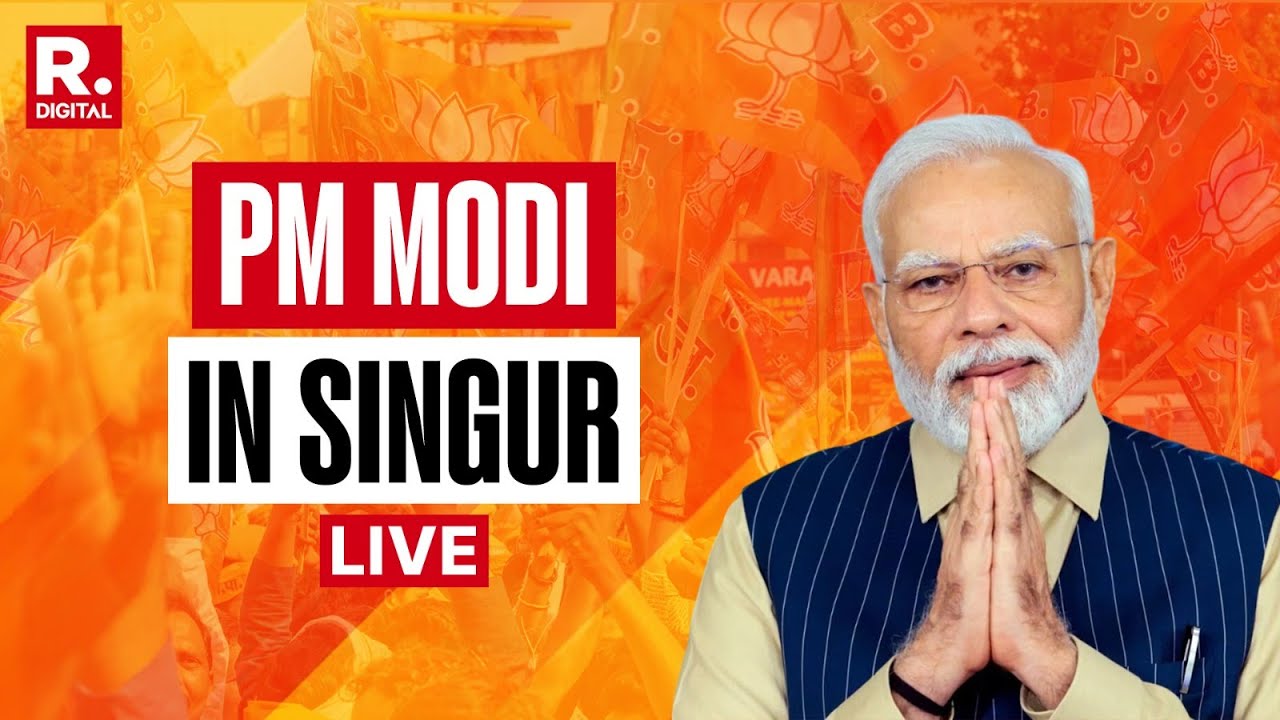 PM Modi’s Singur Visit LIVE: Prime Minister Says BJP Will Speed Up Development Process InWest Bengal