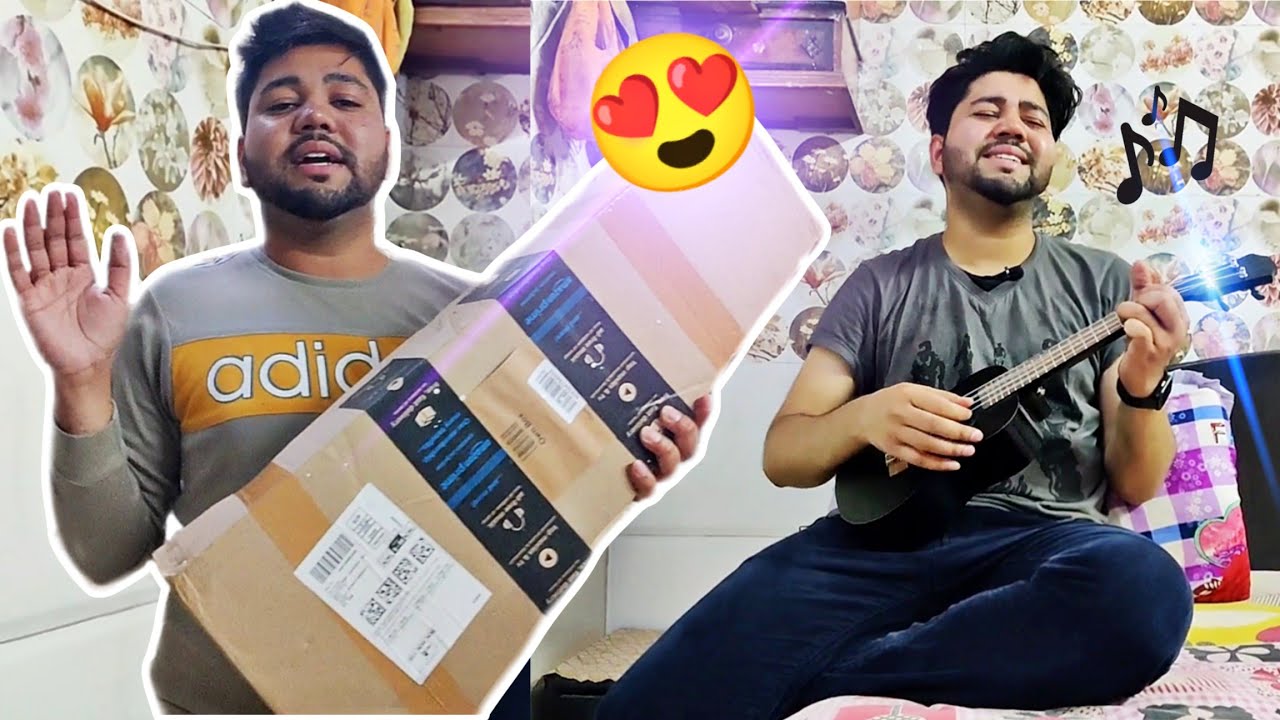 Kadence ukulele Unboxing 😍 Bollywood song Concert ukulele cover