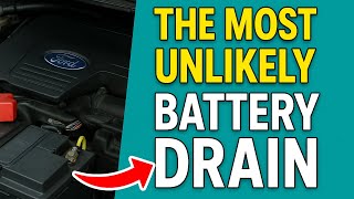 FORD KUGA - ESCAPE  -  Flat Battery - The most unlikely cause