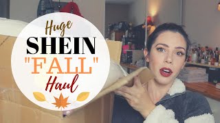 A VERY COZY SHEIN &quot;FALL&quot; HAUL