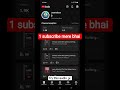 30 days subscriber gaining challenge#shorts#