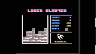 [TBE] Laser Blaster - Atari 8-Bit emulated - HIGHSCORE.COM