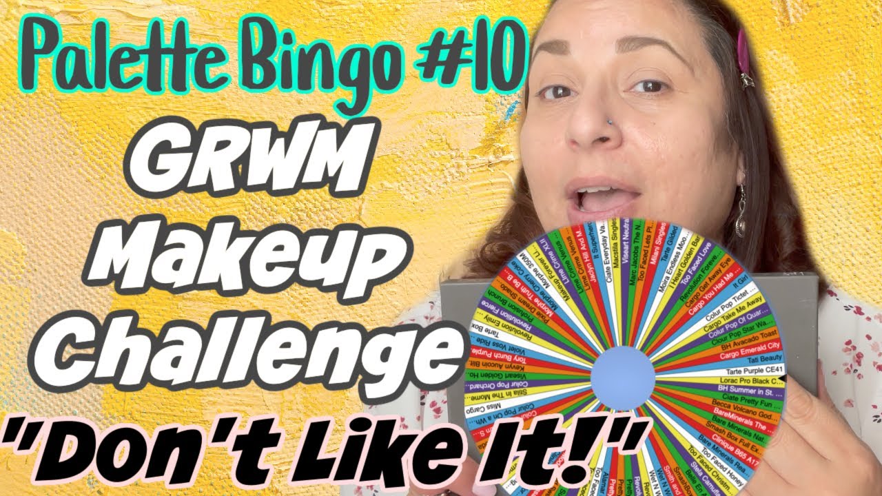 Palette Bingo 10 Roulette Wheel Picks A Palette & 4 Shadows Makeup