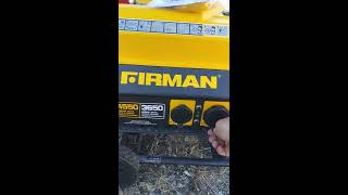 Review of Firman 3650W Generator