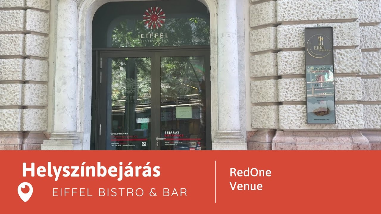 Eiffel Bistro helyszínbejárás - RedOne Event Kft. - YouTube