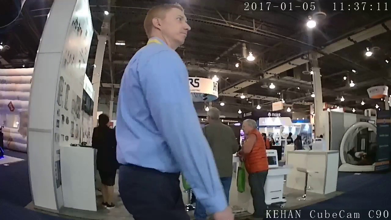 Best of CES 2017, The Wearable Camera for Exhibition Recording.