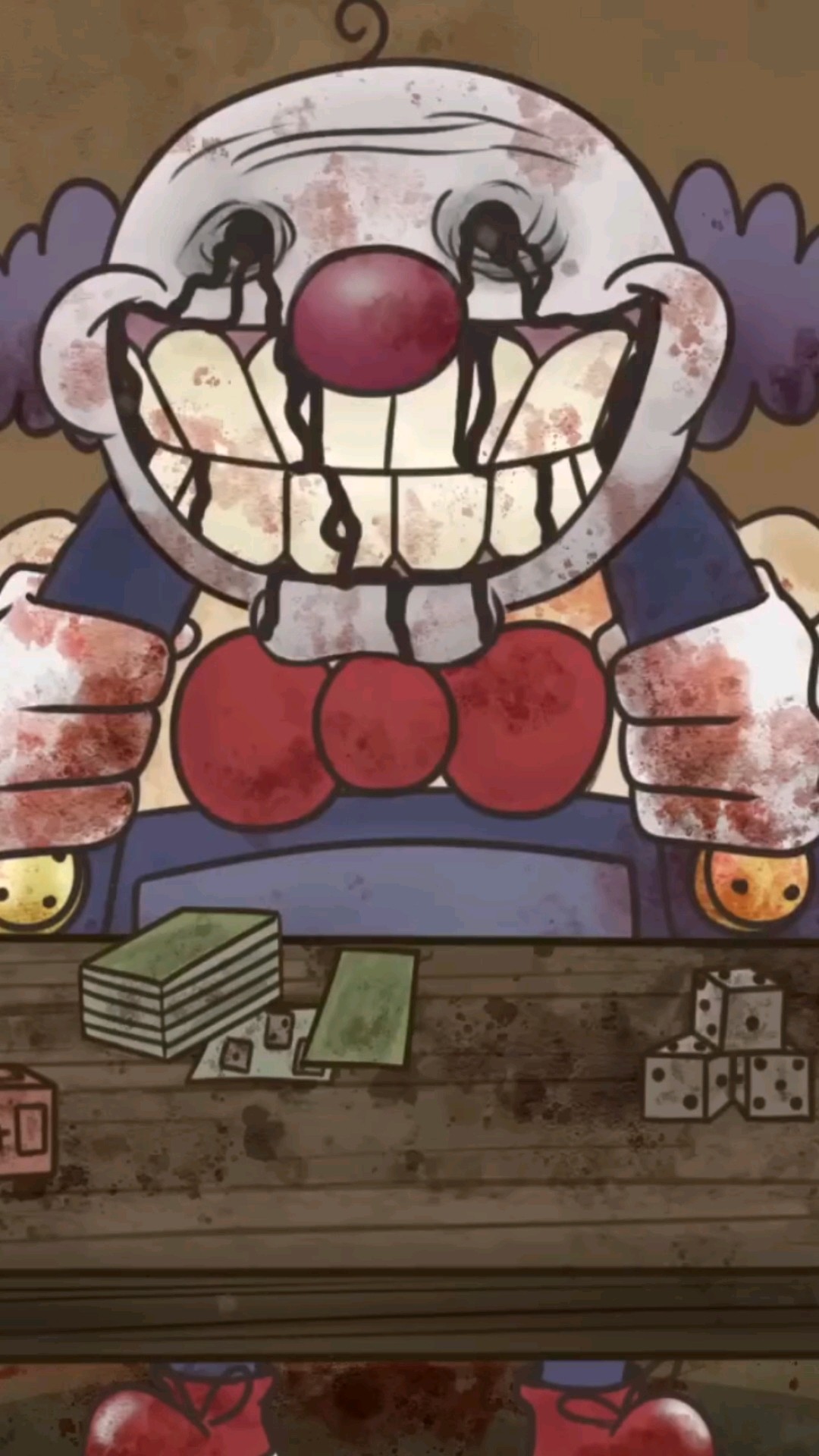 ¿Qué ocurre si ganas al payaso doppleganger?