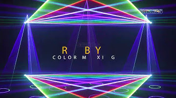 6W RGB Animation Laser Semiconductor Laser With DMX512 & ILDA & RJ45 Art Net Connector