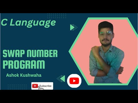 Swap Two Number Without Use third Variable  ||  C Language Program