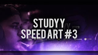 Speed Art #3: Studyy sB Twitter Header | BazDZN