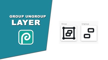 How to group ungroup layer in Photopea