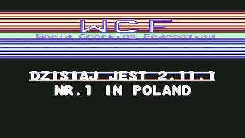 wcf world cracking federation intro 1 ! Commodore 64 (C64)