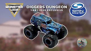 2025 Monster Jam Superstore Exclusive Digger’s Dungeon Diecast Truck UNBOXING!