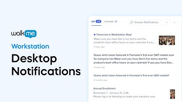 Workstation: Notifications