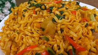 RESEP MIE GORENG BURUNG DARA SPESIAL. PEDAS SIMPLE DAN BIKIN NAGIH