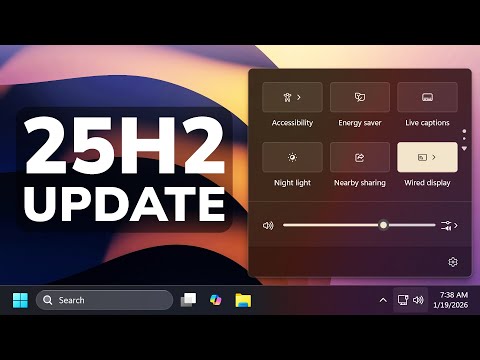 New Windows 11 25h2 Emergency Update - New Fixes For Known Issues + How To Install (kb5077744)