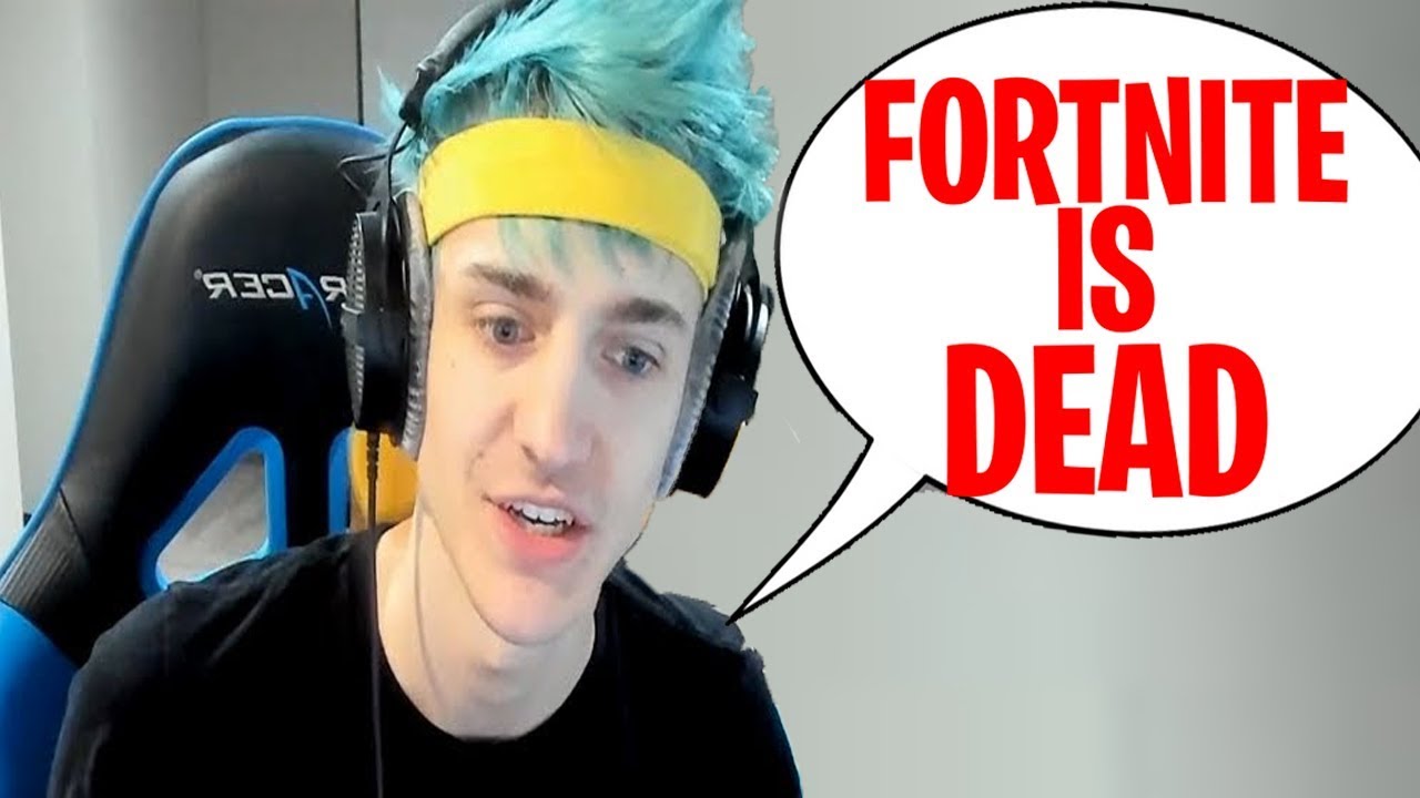 proof ninja thinks fortnite is finally dying - why fortnite is dying