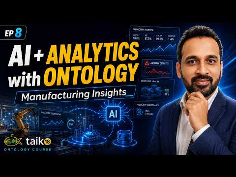 Episode O8: Manufacturing AI and Analytics with Ontology | Modern Data, AI & Business Ontology