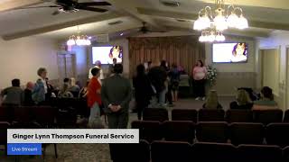 Ginger Lynn Thompson Funeral Service