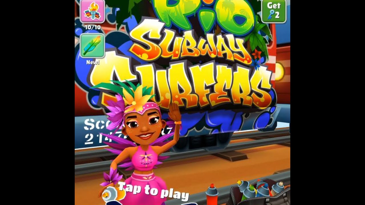 Subway Surfers RIO - ( Carmen Shake Outfit ) GamePlay HD - YouTube