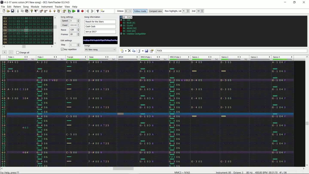 [Famitracker, MMC5+N163] Sonic Colors: Reach for the Stars (8-bit/Chiptune)
