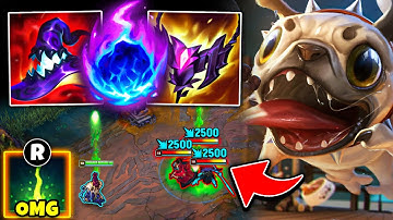 Kog’maw but I’m Full AP and can snipe you across the map (THIS IS BROKEN)