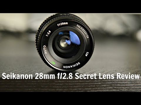 Seikanon 28mm f/2.8 Secret Lens Review-Best Lens Under $30 - YouTube