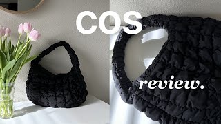 COS quilted bag review ✨ What fits inside this cute & minimalist bag? Blackpink’s Jennie uses it!