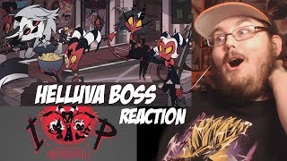 HELLUVA BOSS (PILOT) IT'S A SIDE STORY WITH HAZBIN HOTEL - By Vivziepop REACTION!!!