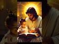 Jesus Teaches a Little King 👑❤️ The Most Beautiful Faith Moment #Jesus #Shorts