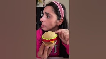 Thumbnail of TEAM PIZZA O TEAM HAMBURGER ? #shorts
