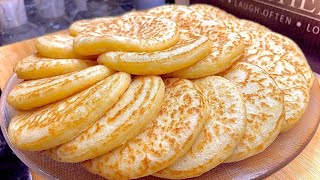 وجديهم للعيد💥فطائر المقلاة أحسن من السفنج👌🏻مهويين وخفااف كالقطن بدون بيض⛔️أو حليب⛔️بمقادير بسيطة