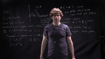 Lecture 1.6: An explicit formula for Catalan numbers