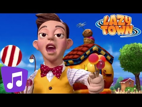 Lazy Town | The Mine Song Music Video