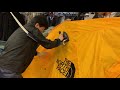 THE NORTH FACEのテントクリーニング