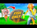 I Went UNDERCOVER in a FISH ONLY Fashion Show! (Fortnite)