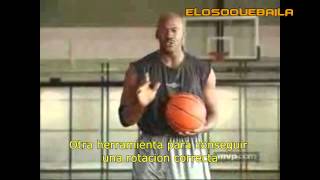 Michael Jordan enseña tecnicas y formas de mejorar los tiros libres (subtitulado) www.yojuego.com.uy