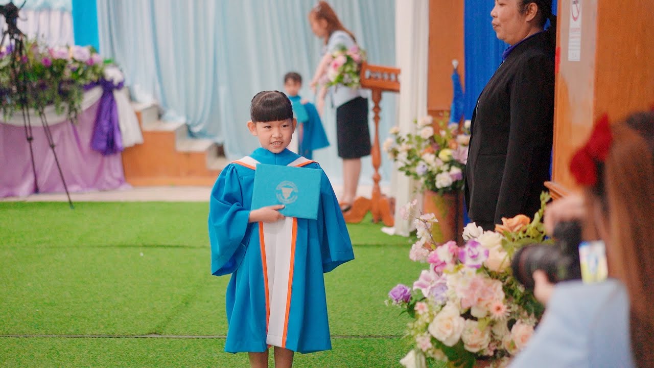 พิธีมอบประกาศนียบัตร นักเรียนชั้นอนุบาลปีที่ 3  ประจำปีการศึกษา 2566