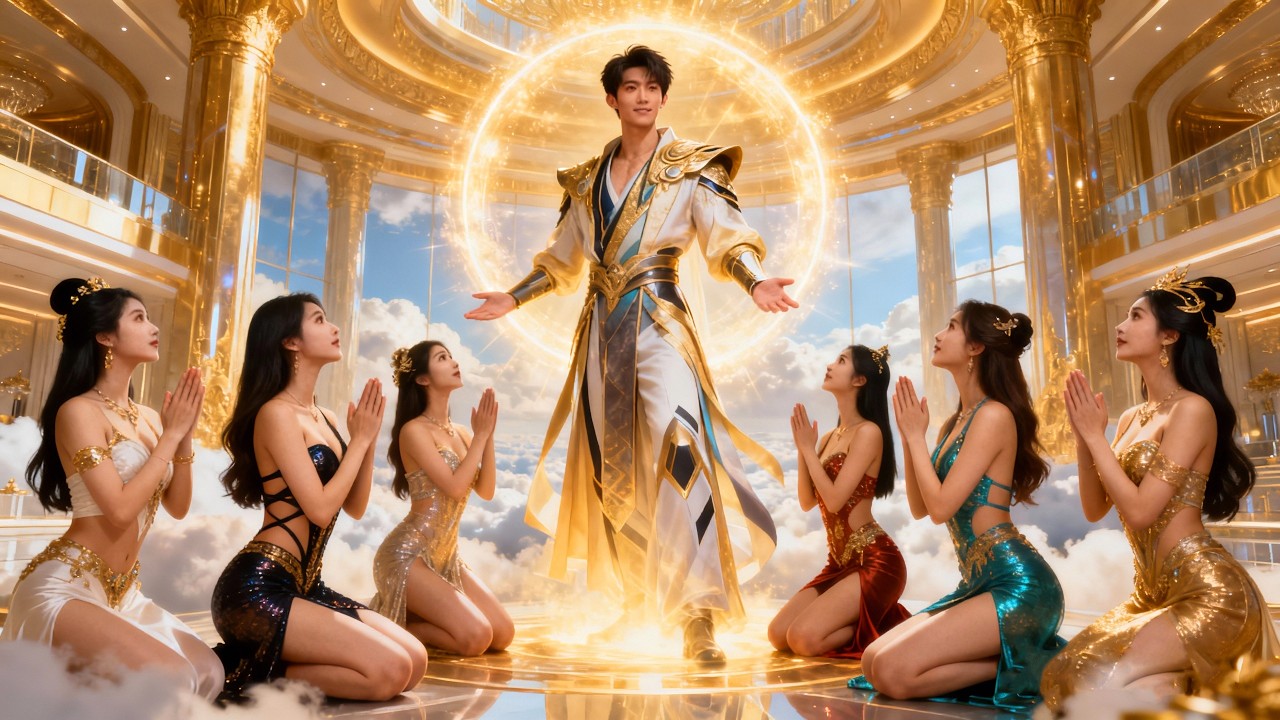 Le Jeune Maître Déchu Devenu Dieu : Des Milliers de Beautés à ses Pieds !