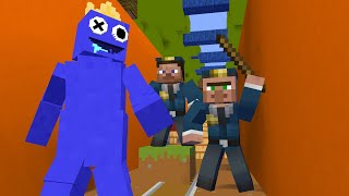 Subway Surfers vs Rainbow Friends Monster School Minecraft Animation