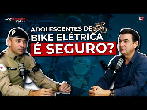 Crianças e Adolescentes de Bike Elétrica - É Seguro?