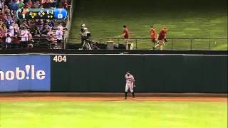 2012/08/22 Beltre's two fourth-inning HRs