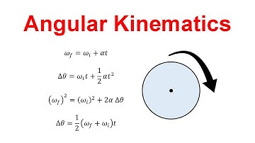 How to solve Angular Kinematics (with practice problems) | Physics 1