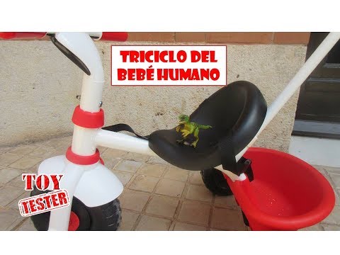 triciclo de dinosaurio