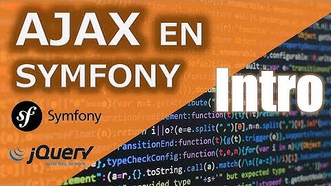 Ajax en symfony introducción.
