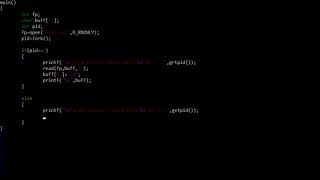 Data sharing between two process using fork() in unix