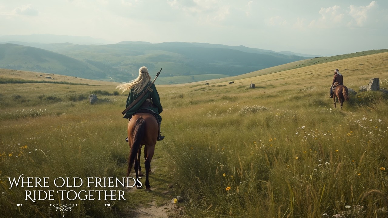 Where Old Friends Ride Together | Fantasy Celtic Ambience | Relaxing Music
